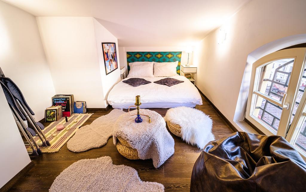 Rooftop Triplex Apartment In Centre Hradec Králové Dış mekan fotoğraf